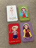 Girls Saint rayer cards combo